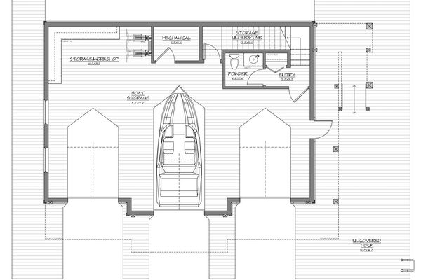Guest-Boathouse-Muskoka-Ontario-Canadian-Timberfrmes-Design-Basement-Floor-Plan